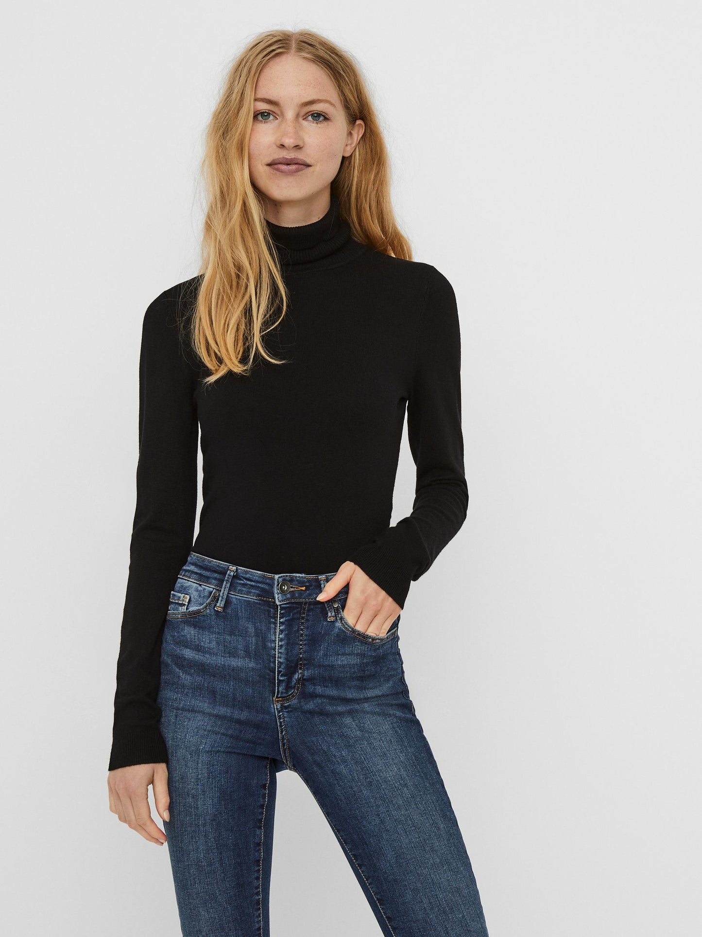 VMGLORY LS ROLLNECK BLOUSE GA NOOS - 10231630