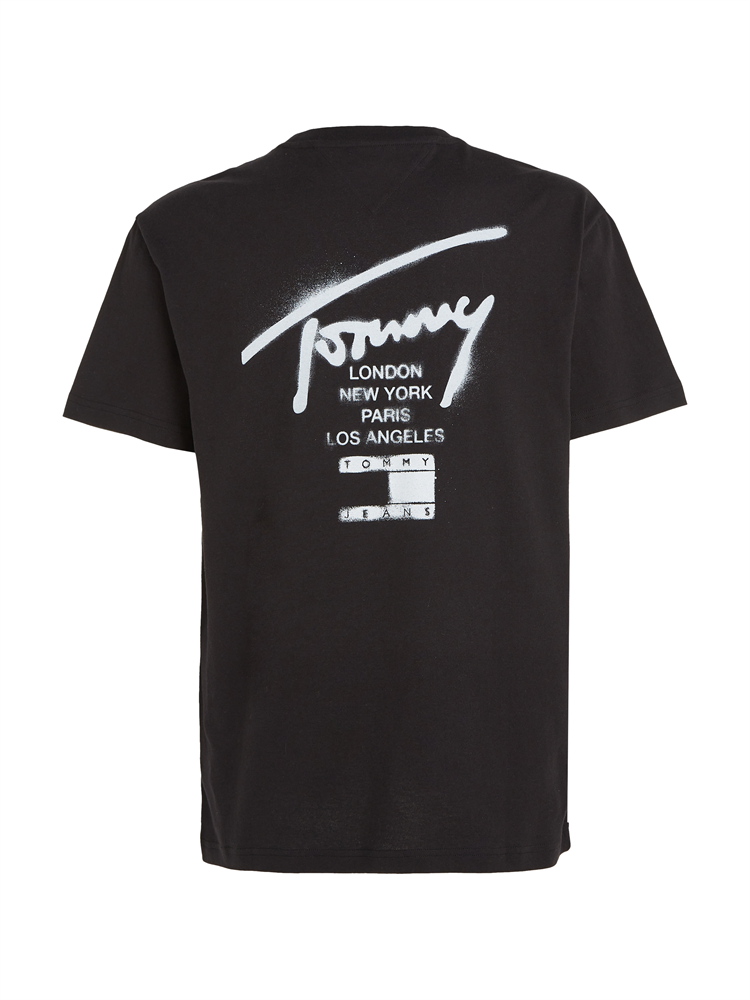 TJM CLSC SPRAY SIGNATURE TEE - DM0DM17716