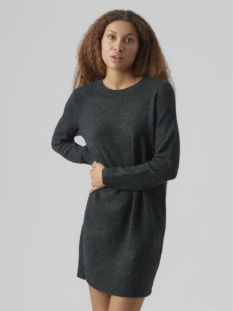 VMDOFFY LS O-NECK DRESS GA NOOS - 10215523