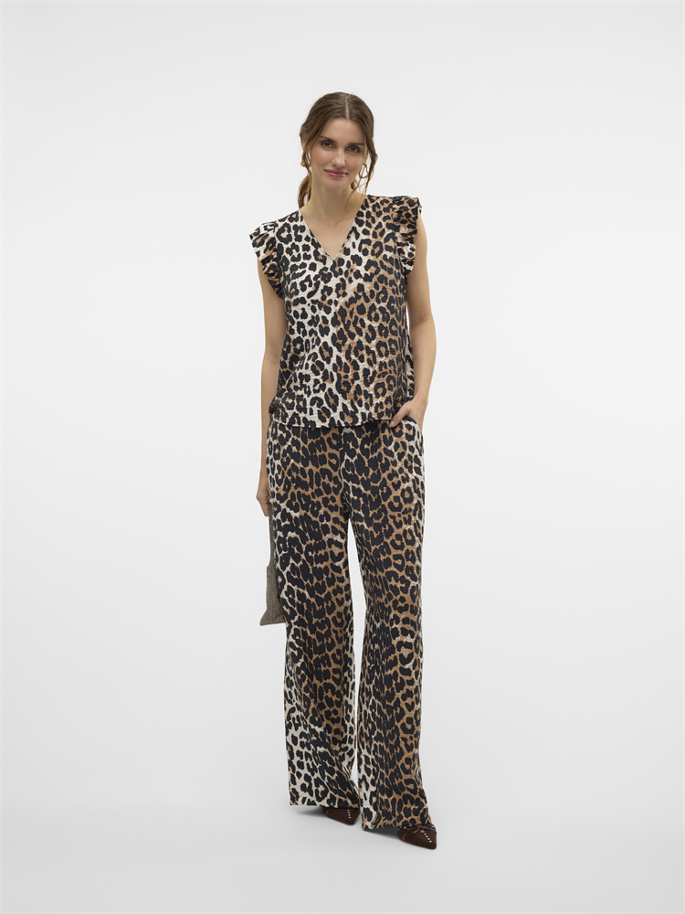 VMJOSIE HW WIDE PANT WVN GA - 10303759