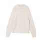 knit plated rib pullover - 1042957