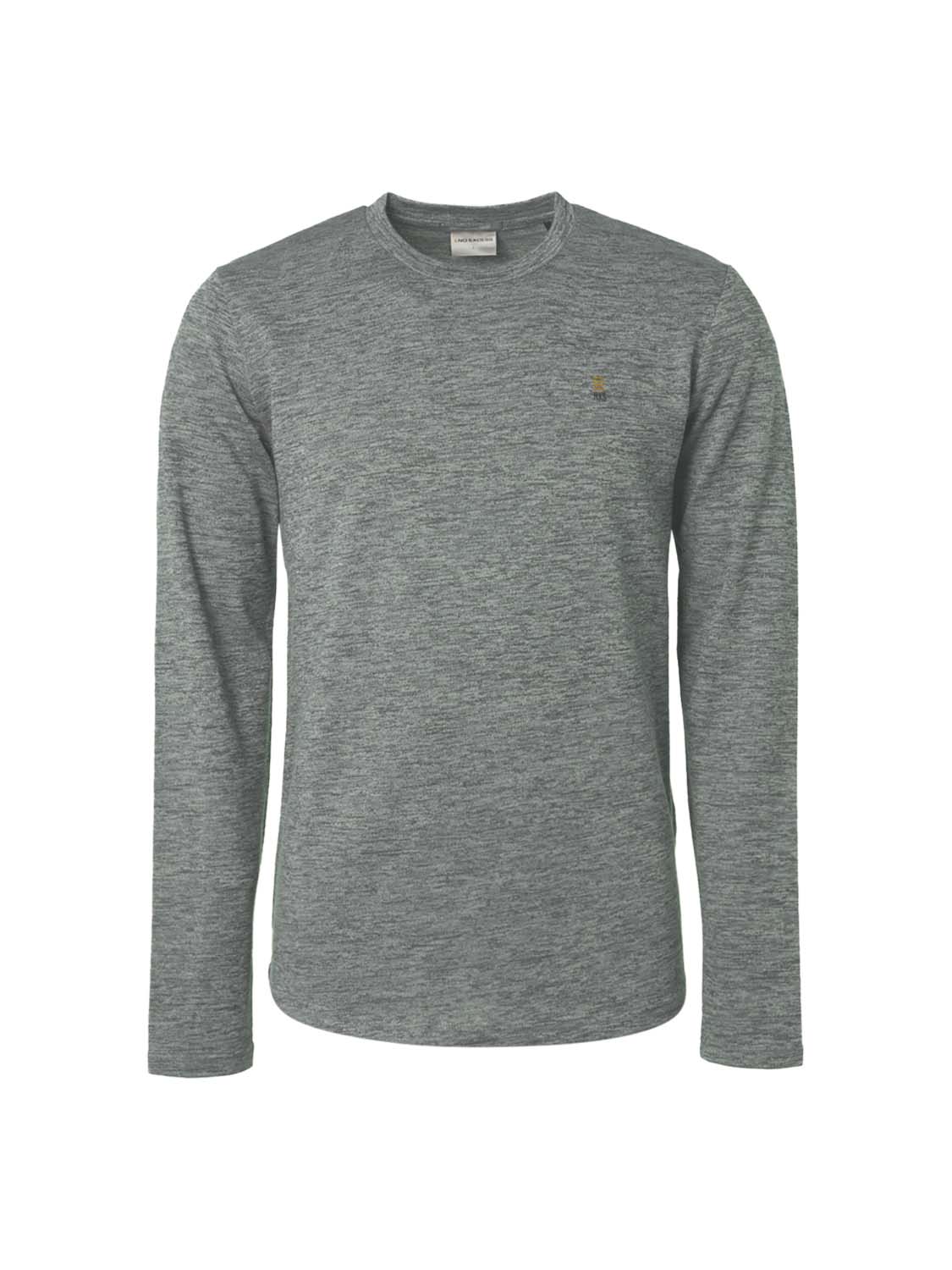 T-Shirt Long Sleeve Crewneck Stretc - 17120701