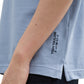 detailed printed stand-up polo - 1045705
