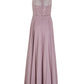 Abendkleid aus Material-Mix - 5AD19800