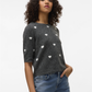VMDOFFY INTARSIA 2/4 O-NK PULLOVER - 10330793