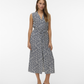 VMJOSIE SL V-NECK 7/8 DRESS WVN GA - 10341594