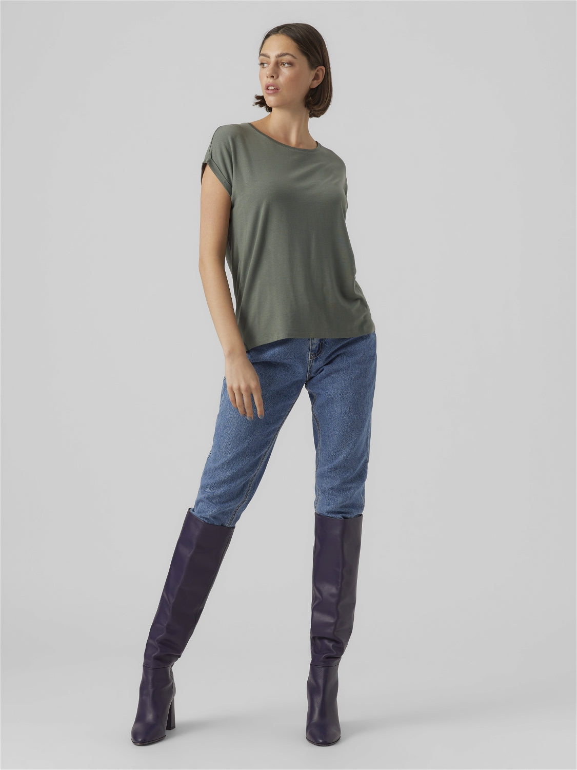 VMAVA PLAIN SS TOP JRS NOOS - 10284468