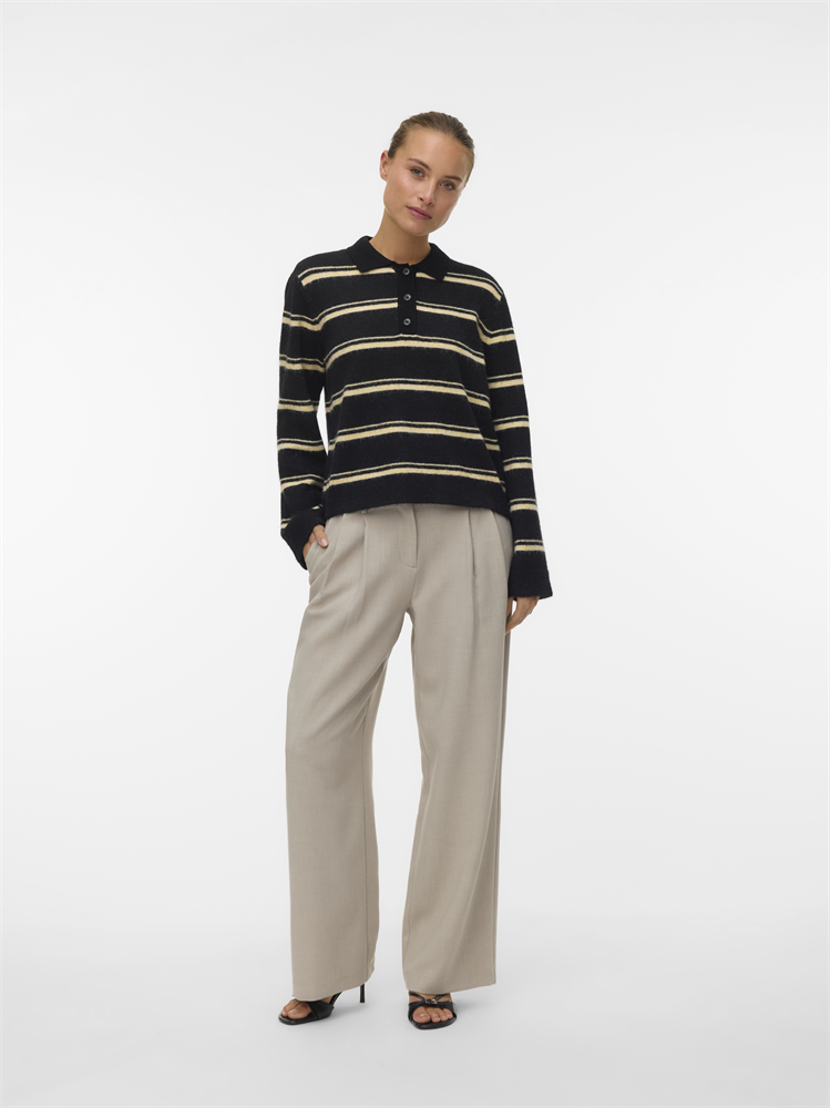 AWTACEY LS POLO KNIT - 10334366