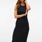VMLAVENDER SL O-NECK CALF DRESS VMA - 10230437
