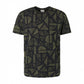 T-Shirt Crewneck Allover Printed Sl - 20350426