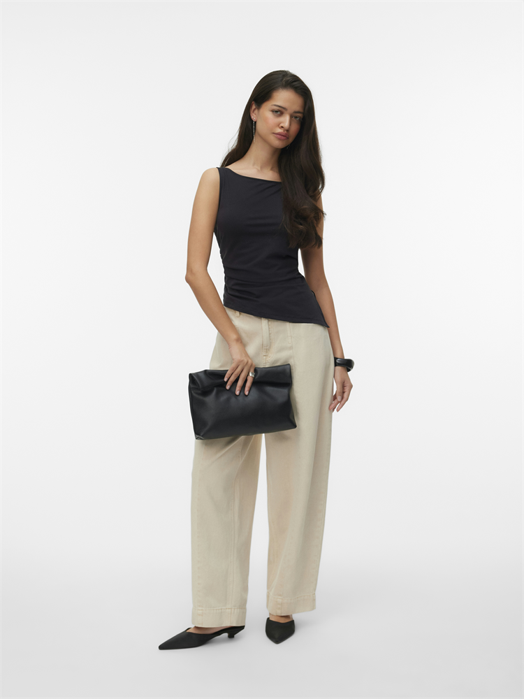 VMKIRA SL BOAT-NECK TOP JRS - 10345940