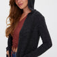 VMDOFFY LS OPEN HOOD CARDIGAN GA NO - 10235948