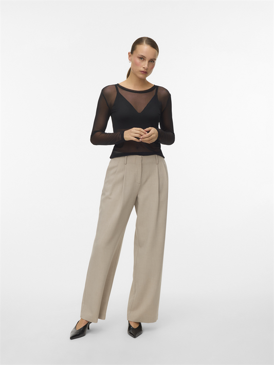 VMLOVA LS MESH TOP JRS NOOS - 10340014