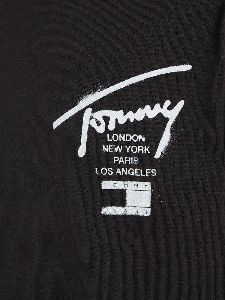 TJM CLSC SPRAY SIGNATURE TEE - DM0DM17716
