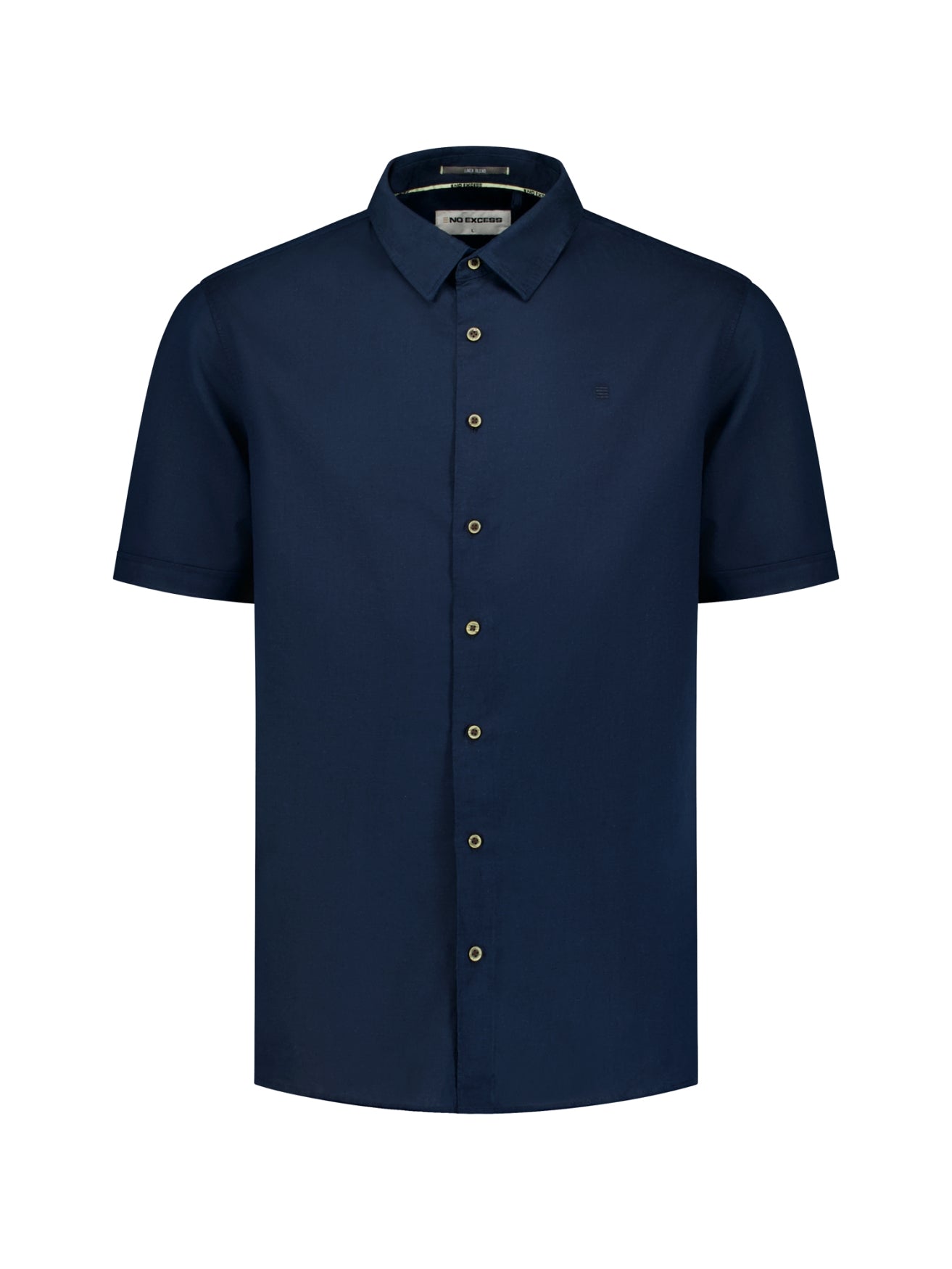 Shirt Short Sleeve With Linen - 31480321SN