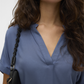VMBEAUTY SS TOP WVN NOOS - 10279697