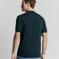 Pullover Short Sleeve Polo Zip Soli - 27210352