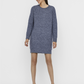 VMDOFFY LS O-NECK DRESS GA NOOS - 10215523