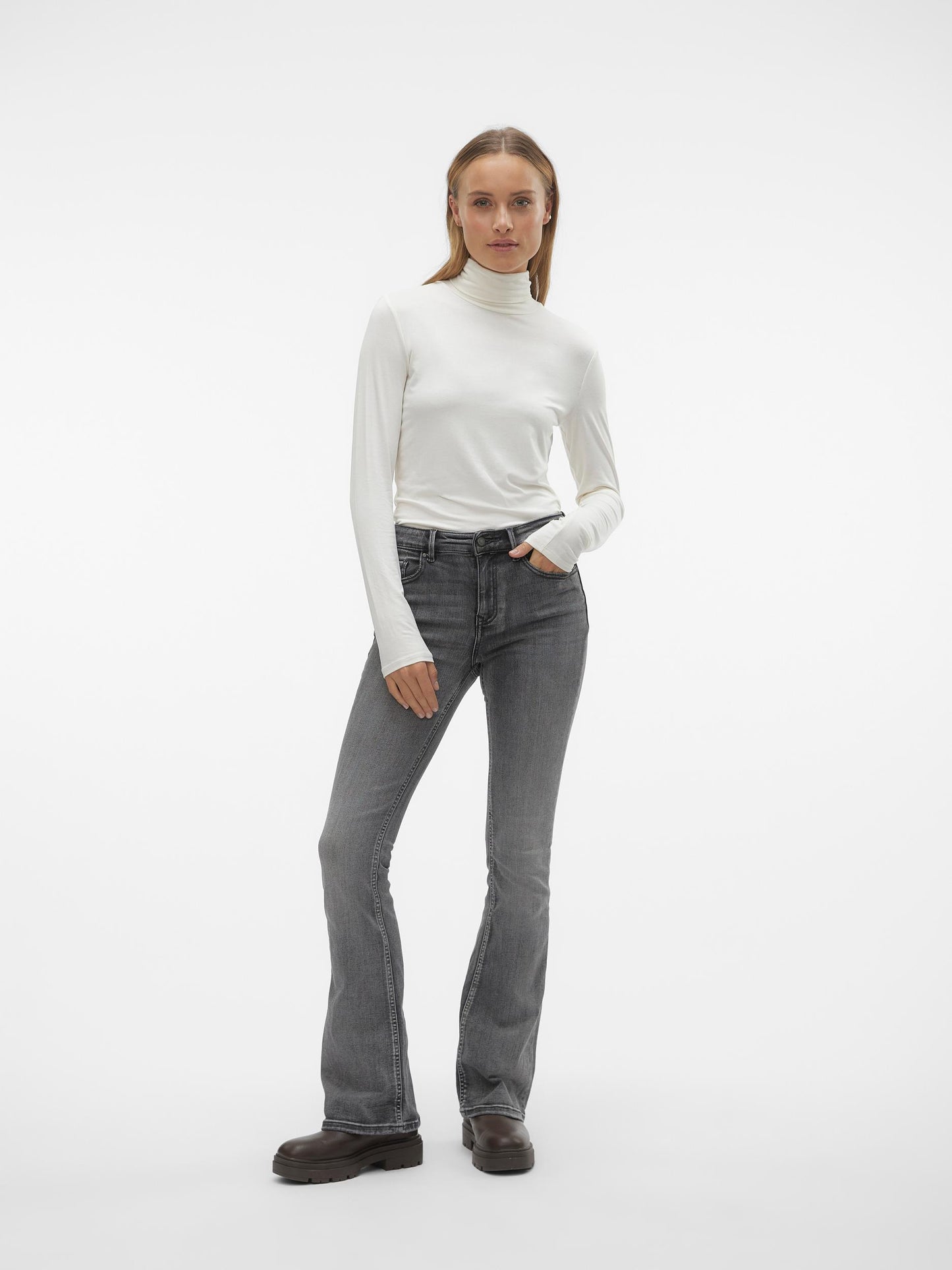 VMALBERTE LS ROLLNECK TOP JRS NOOS - 10293803
