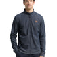 fine striped stand-up jacket - 1049523