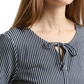 T-shirt striped blouse with st - 1050842