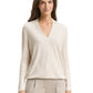 T-shirt v-neck cosy rib - 1048936