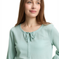 T-shirt striped blouse with st - 1050842