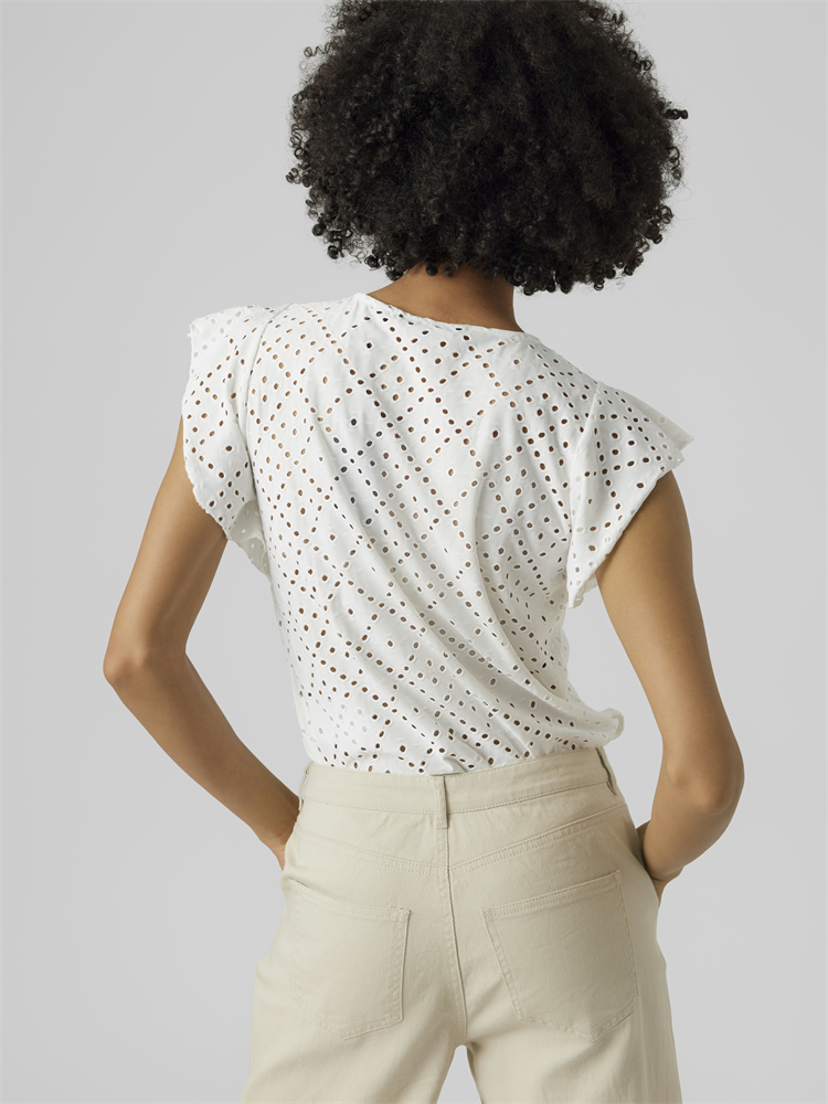 VMTASSA SL FRILL TOP NOOS - 10286067