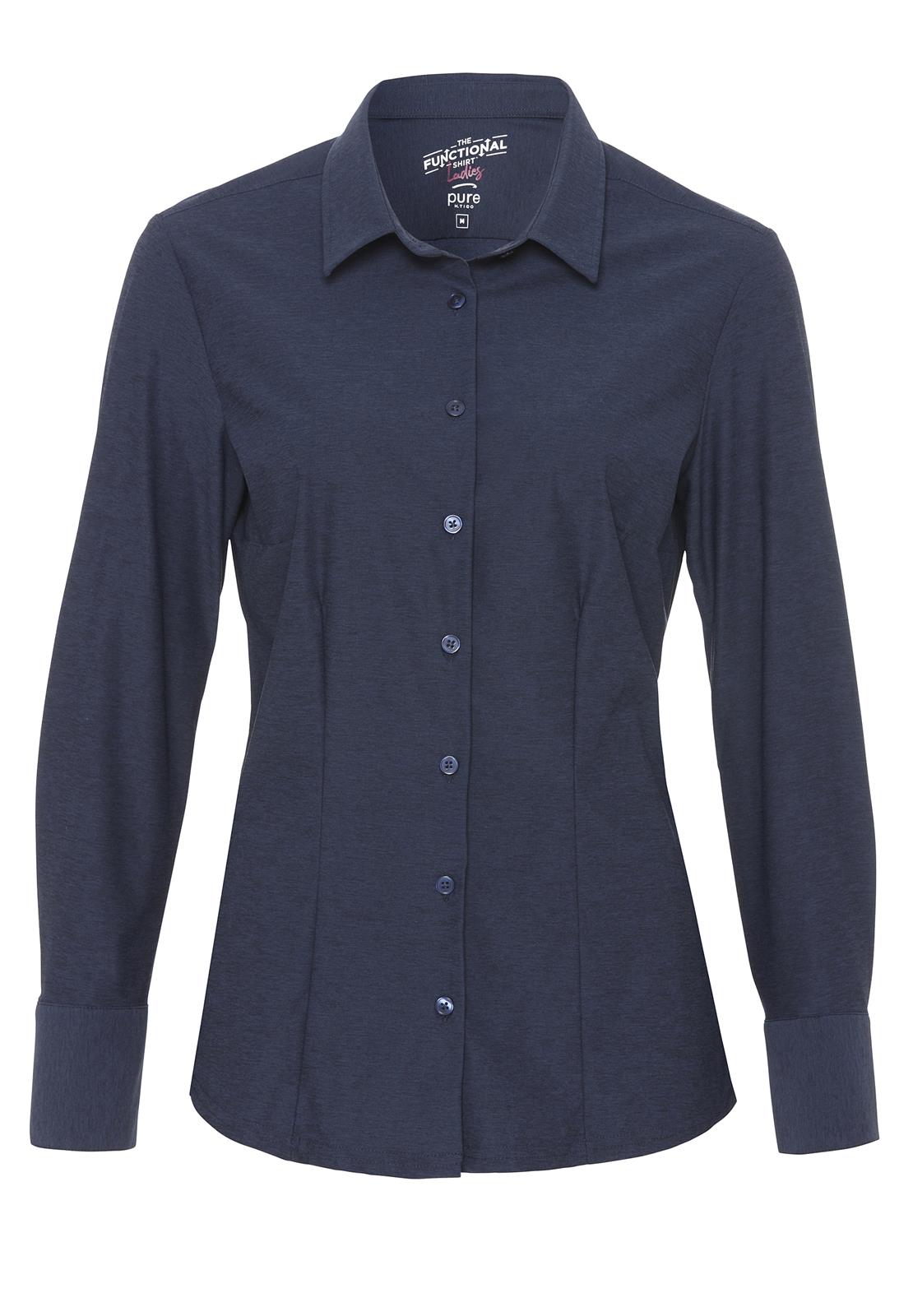 PURE- Functional Bluse slim fit La - 3386-91900