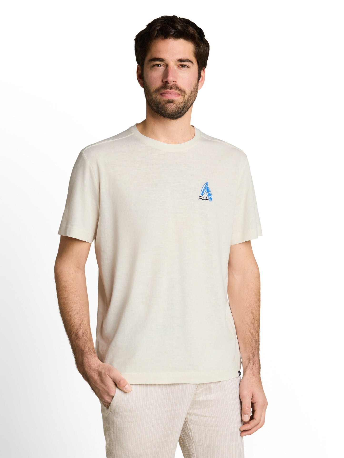 embroidered t-shirt - 1051496