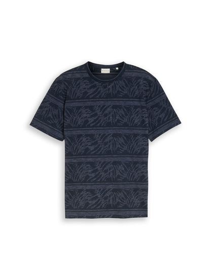 allover inside printed t-shirt - 1050856