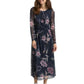 dress printed mesh - 1047637