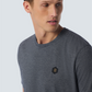 T-Shirt Crewneck 2 Coloured Stripes - 23360376