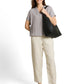 blouse striped shortsleeve - 1049797