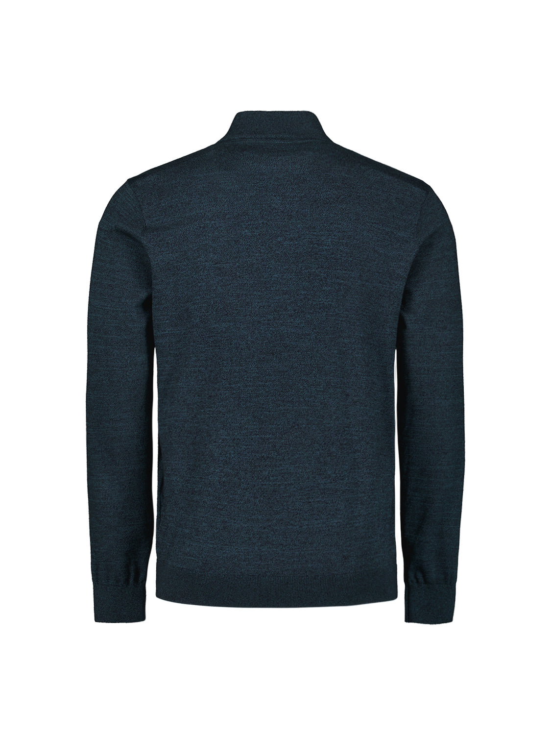 Pullover Half Zip 2 Coloured Melang - N2185