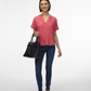 VMBEAUTY SS TOP WVN NOOS - 10279697