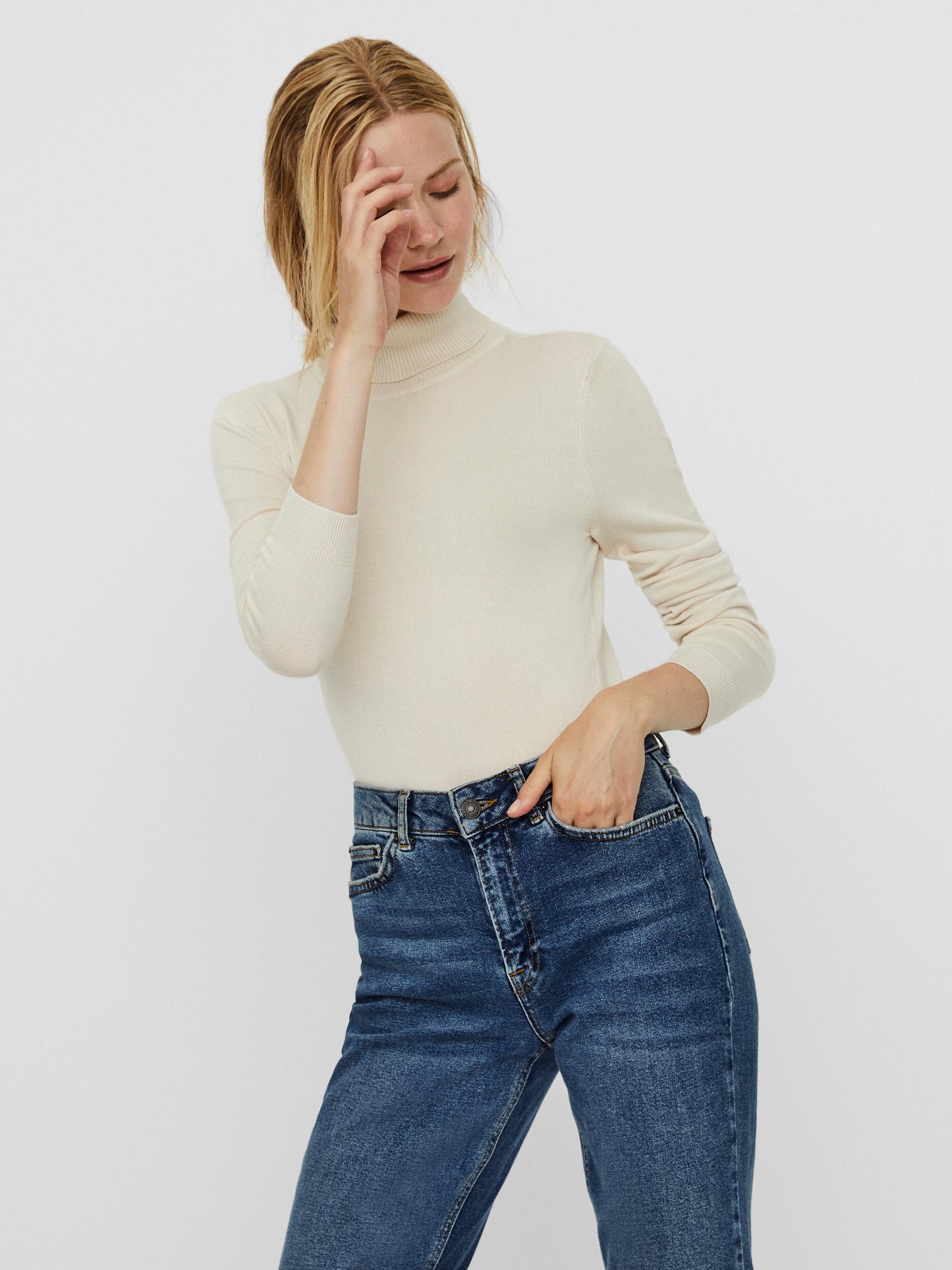 VMGLORY LS ROLLNECK BLOUSE GA NOOS - 10231630