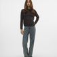 VMDOFFY LS O-NECK BLOUSE GA NOOS - 10201022