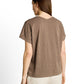 T-shirt v-neck ajour - 1050421