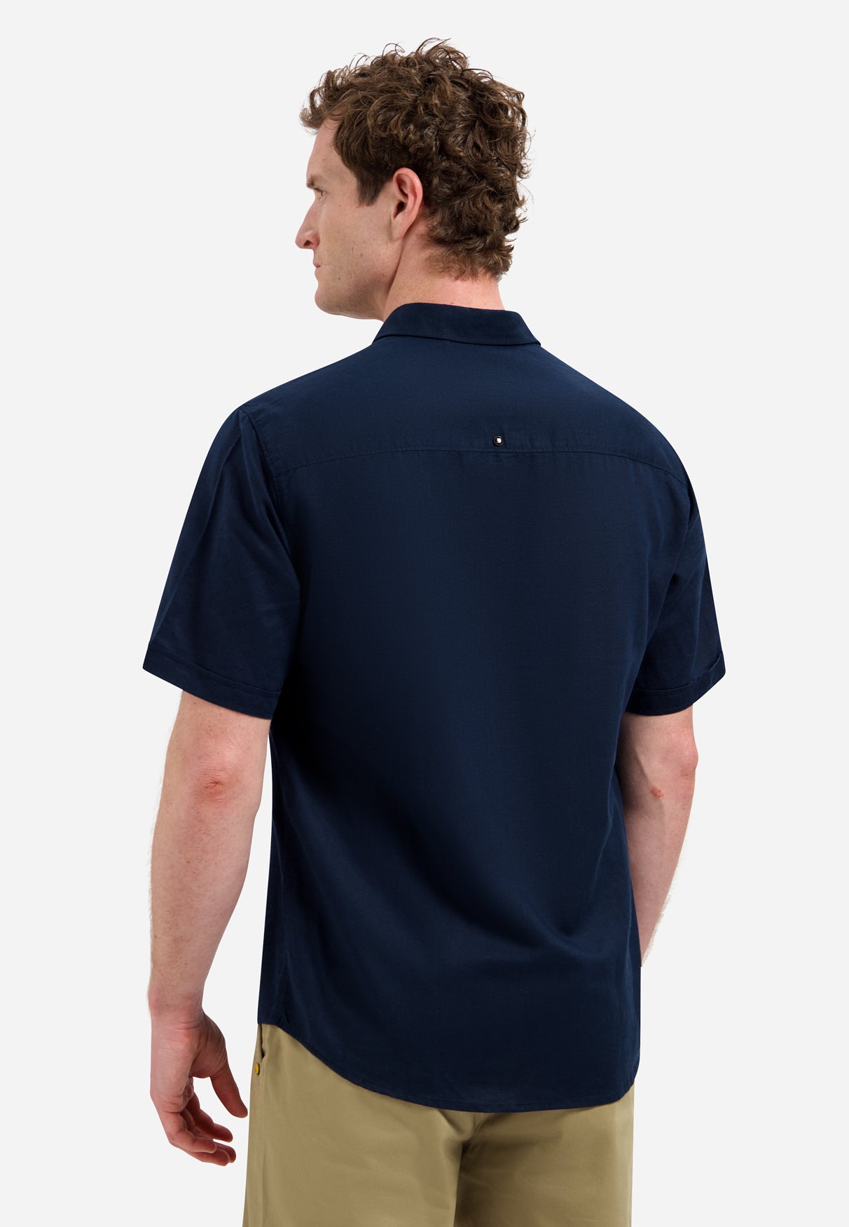Shirt Short Sleeve With Linen - 31480321SN