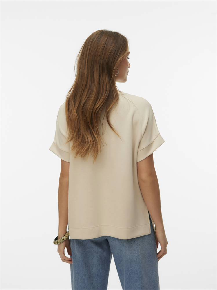 VMHALI SS O-NECK TOP JRS GA BOO - 10339414