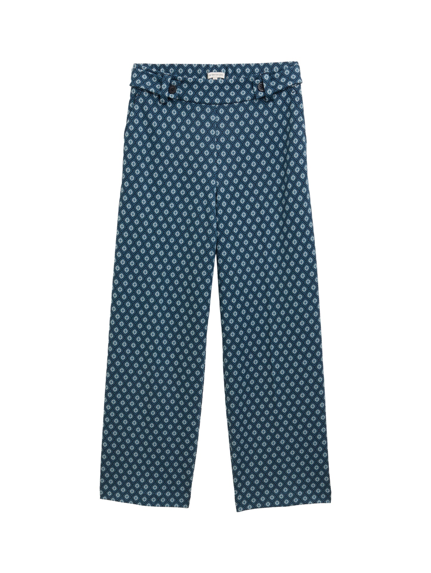 cropped straight leg pants - 1047658