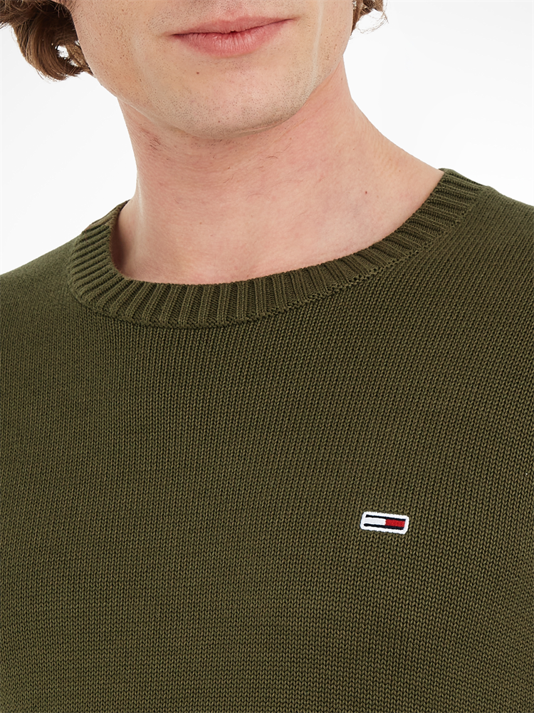 TJM ESSENTIAL CREW NECK SWEATER - DM0DM11856