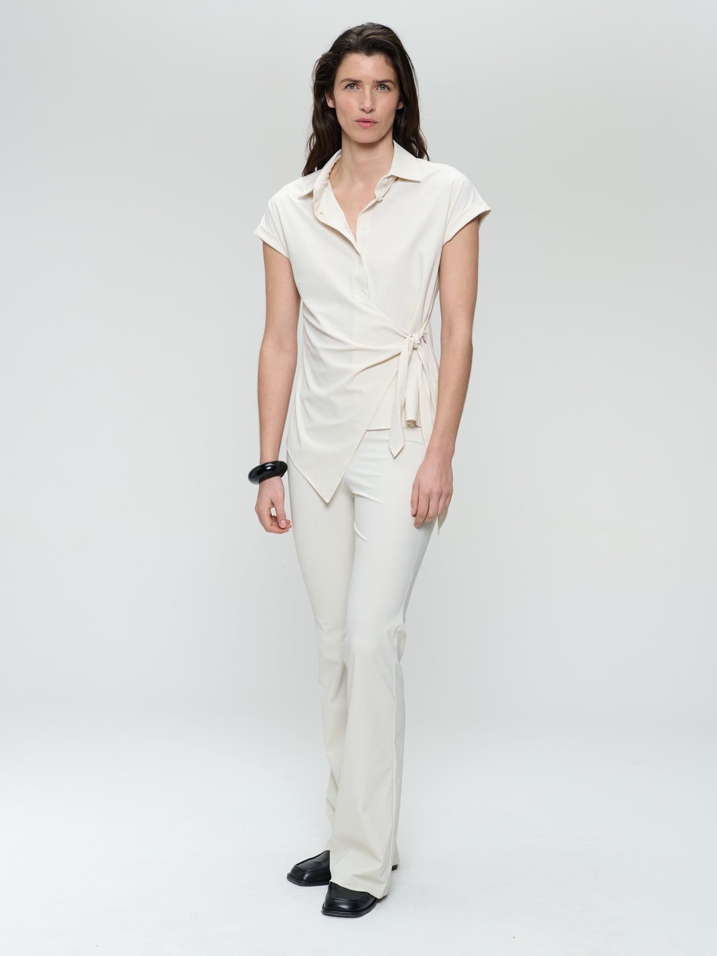 Eliya strech technical jersey pants - U2252770