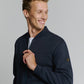 Sweater Full Zipper Jacquard Mix Bo - 27100119