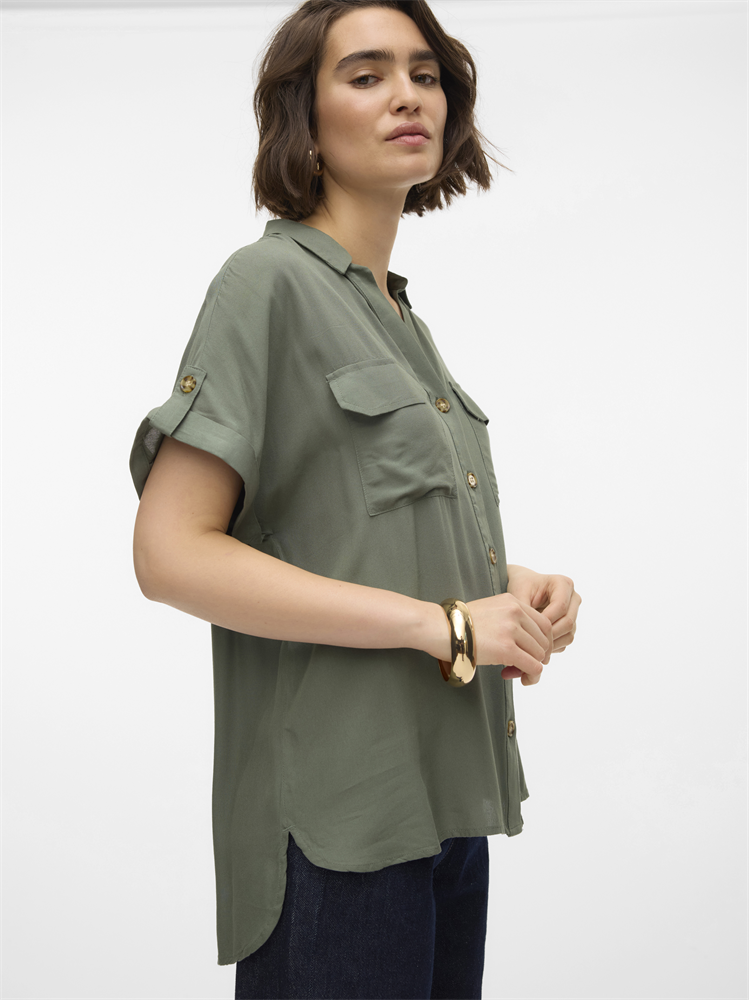 VMBUMPY SS SHIRT WVN NOOS - 10310139