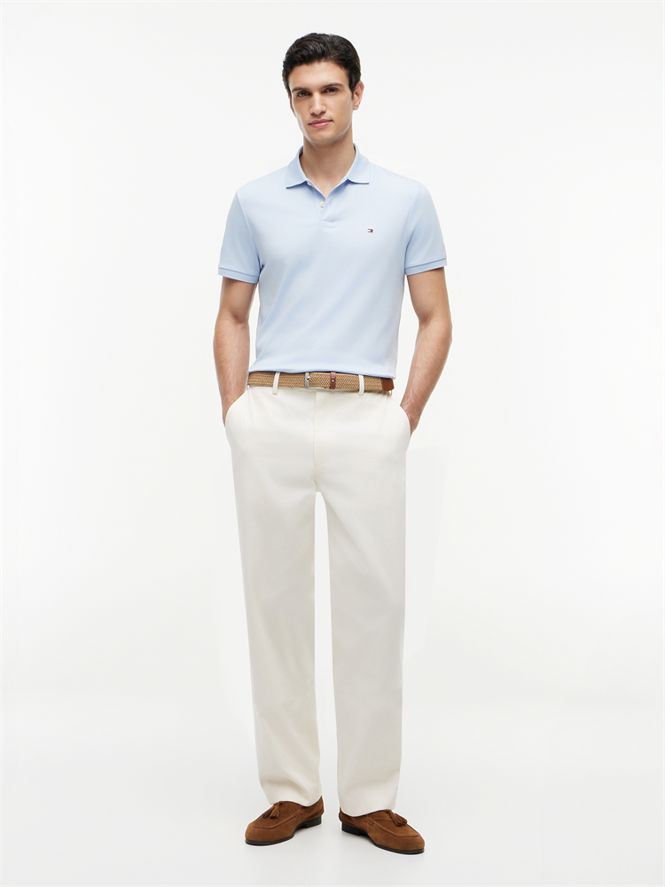 LIQUID COTTON REG SEASONAL POLO - MW0MW39994