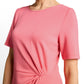 dress with knotted waist detai - 1049859