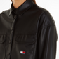 TJW SPR OVS PLEATHER OVERSHIRT - DW0DW16421