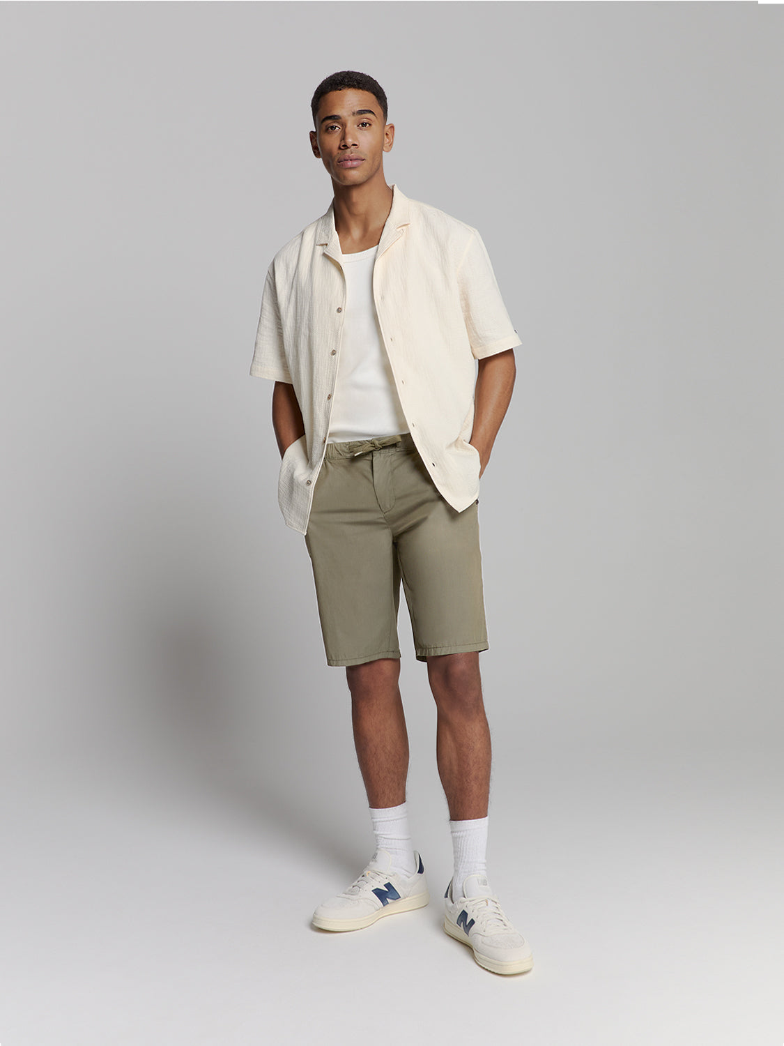 Short Chino Garment Dyed Light Weig - 278190310SN